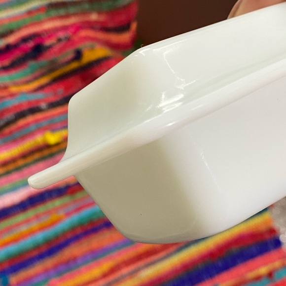 70s vtg PYREX Butterfly Gold Print Butter Dish - Picture 7 of 8